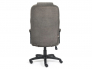 Кресло офисное Bergamo флок серый