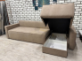 Диван угловой Лофт 1-секция 2000х1500 с оттоманкой
