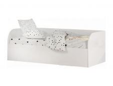 Кровать детская с подъёмным механизмом КРП-01 белая