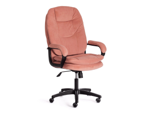 Кресло офисное Comfort lt флок розовый