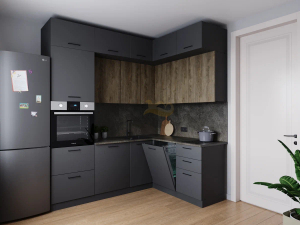 Кухонный гарнитур Умбра 2200х1700 МДФ