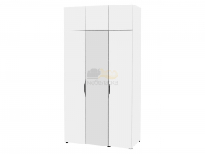 Шкаф с зеркалом Astrid H263М с Антресолью HA3