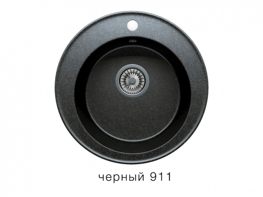 Мойка кварцевая Tolero R-108 Черный 911
