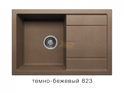 Мойка кварцевая Tolero R-112 Темно-бежевый 823