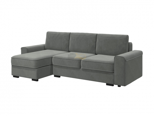 Диван-кровать Леон Вариант 2 холодный-серый
