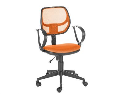 Кресло компьютерное Флеш Рондо оранжевое